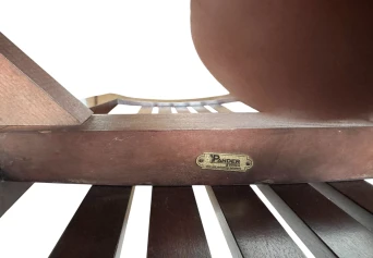 Art Deco Modernist High Back Chair by Hendrik Wouda for Pander, 1924